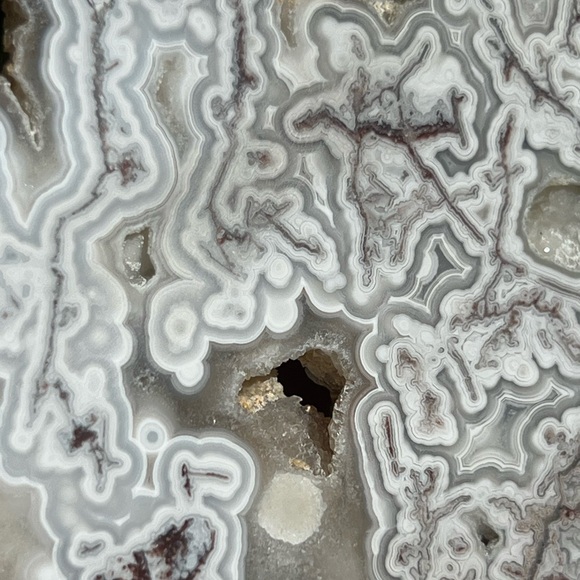 Mexican lace (1) agate slab with stand | crystal - Picture 13 of 14